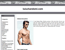 Tablet Screenshot of luischandomi.com